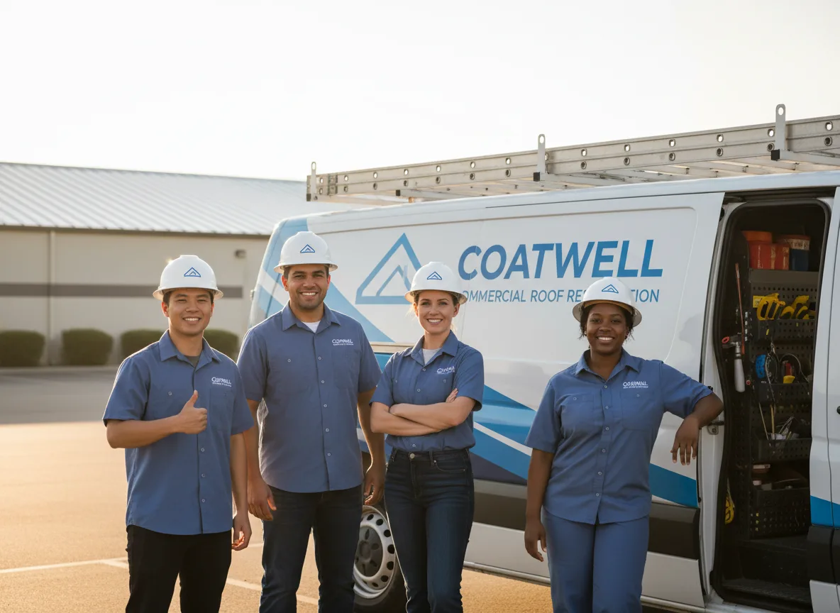 Commercial roof coating company in Garden City, KS